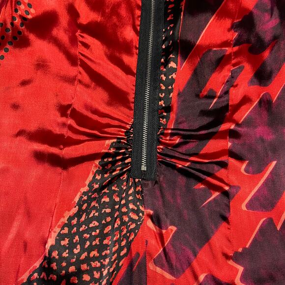 CAbi Crewneck Sleeveless Geometric Print Silk Blend Tunic Size M Style # 154 - Picture 8 of 12